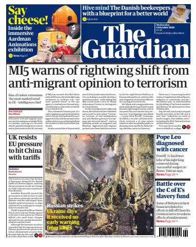 The Guardian Newspaper issue Wednesday, 14 October 2026