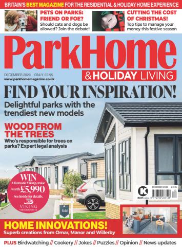 Park Home & Holiday Living issue December 2026