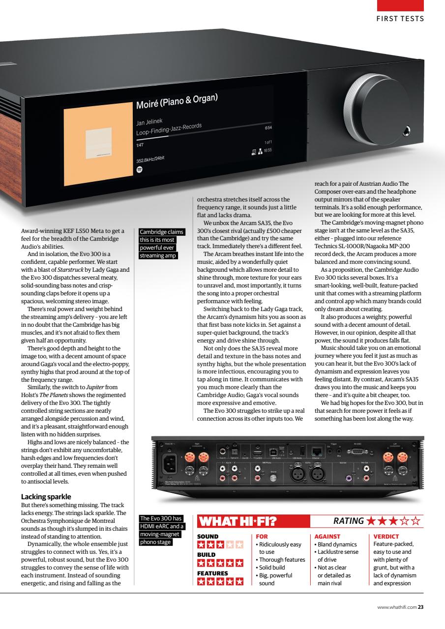 What HiFi Preview Pages