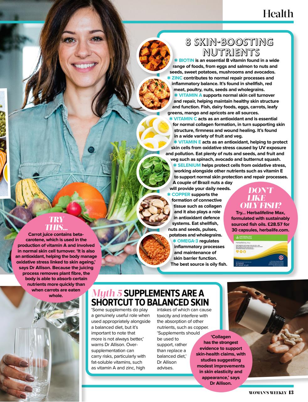 Woman's Weekly Preview Pages