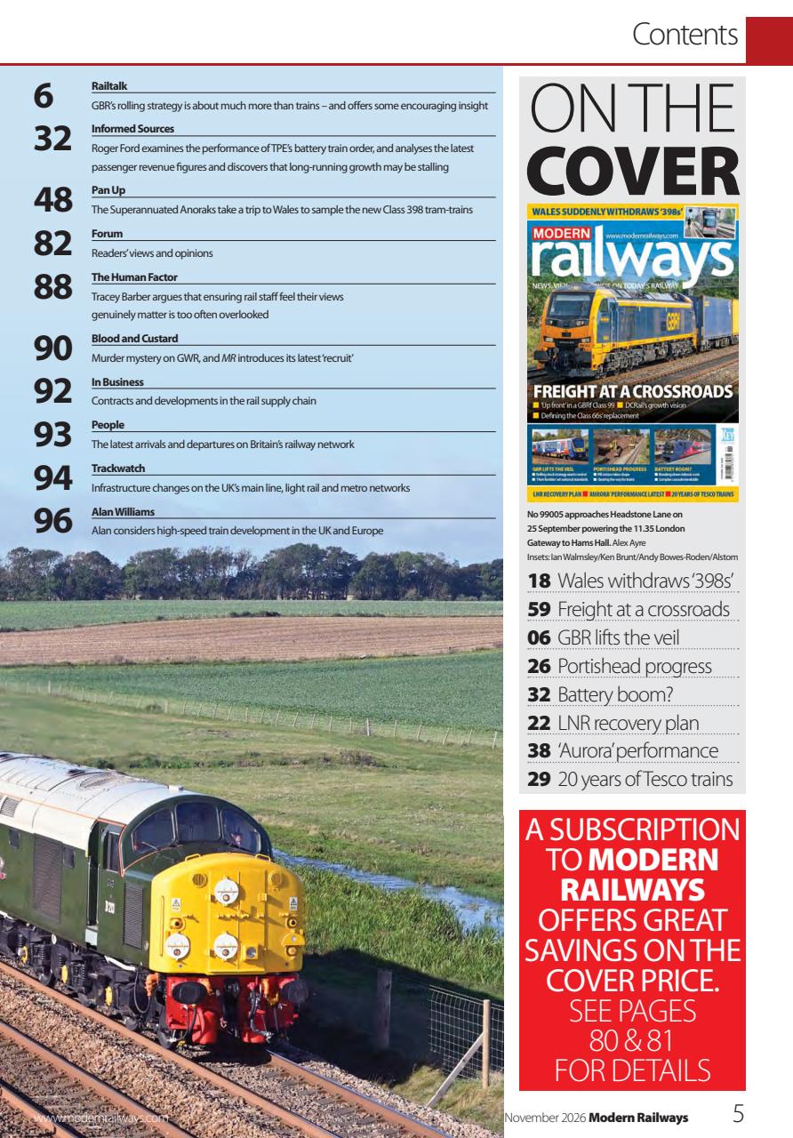 Modern Railways Preview Pages