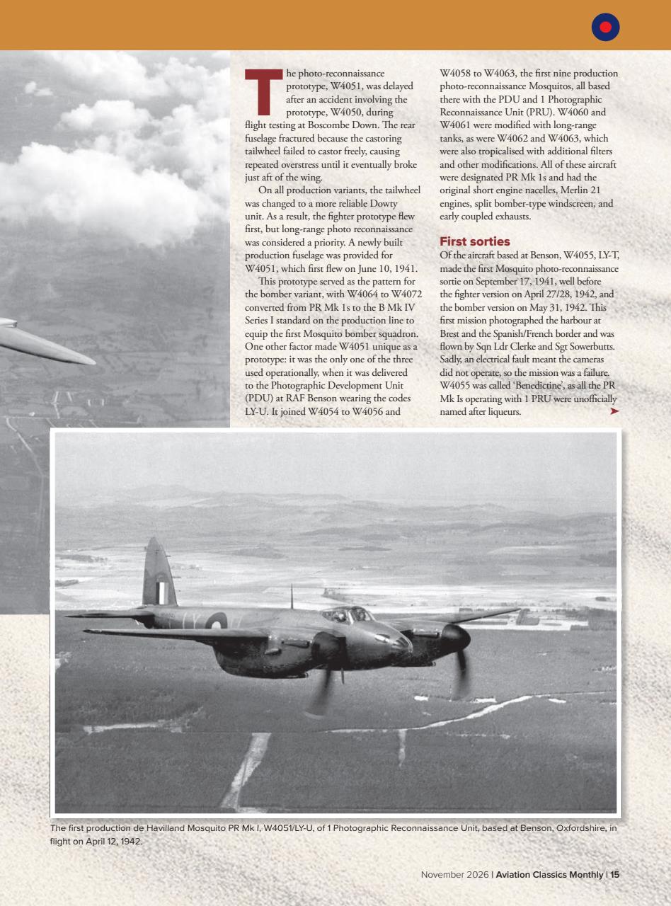 Aviation Classics Monthly Preview Pages