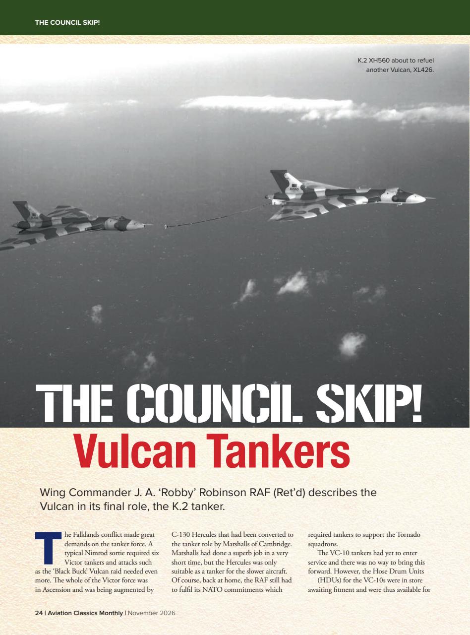 Aviation Classics Monthly Preview Pages