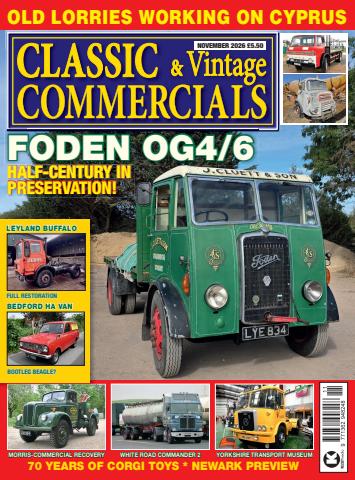 Classic & Vintage Commercials issue November 2026