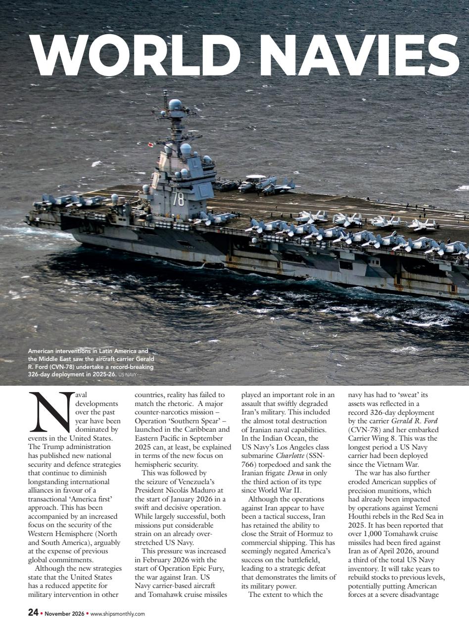 Ships Monthly Preview Pages