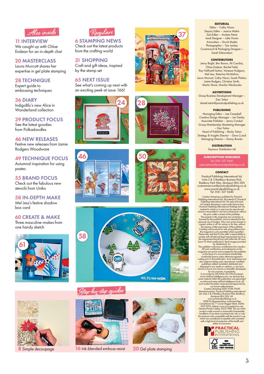 Creative Stamping Preview Pages