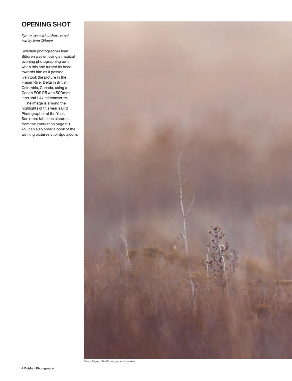 Outdoor Photography Preview Pages