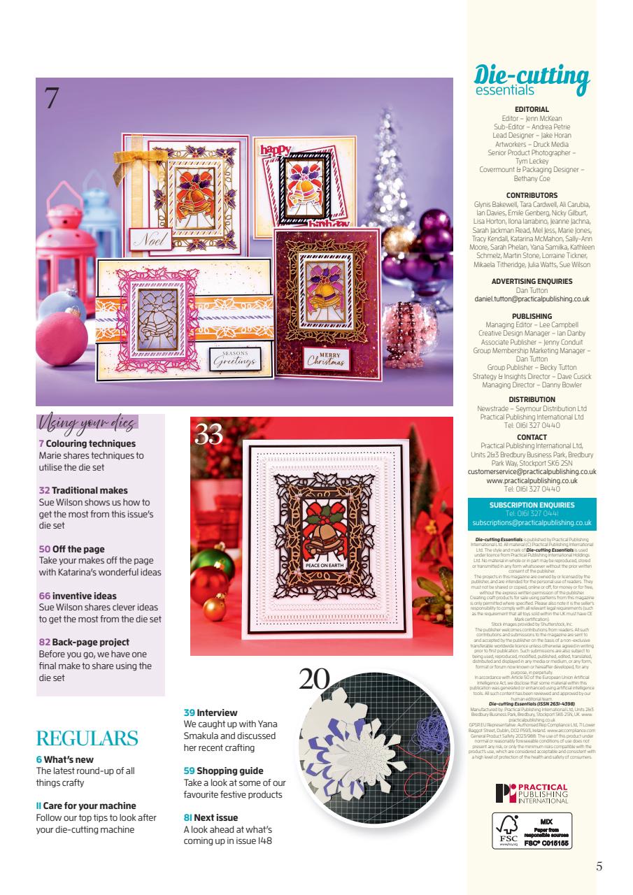 Die-Cutting Essentials Preview Pages