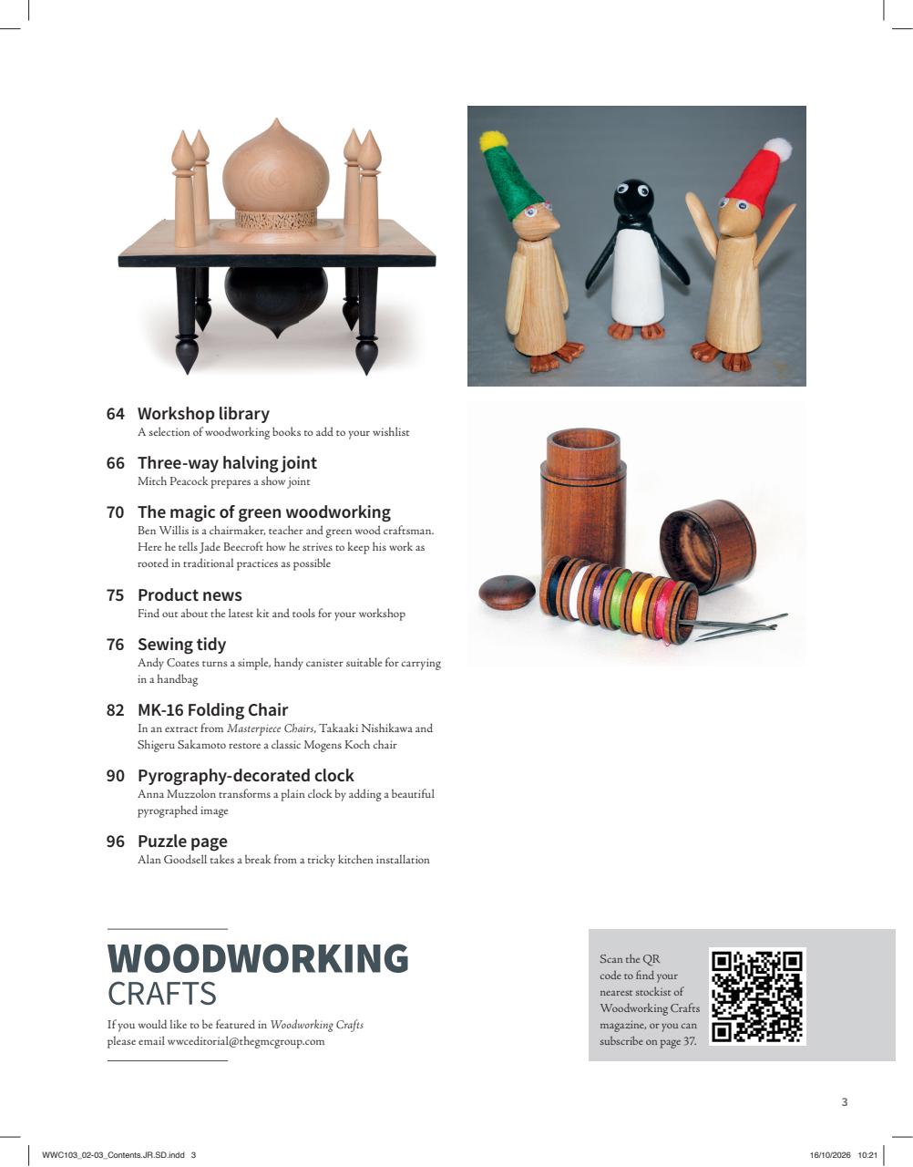 Woodworking Crafts Magazine Preview Pages