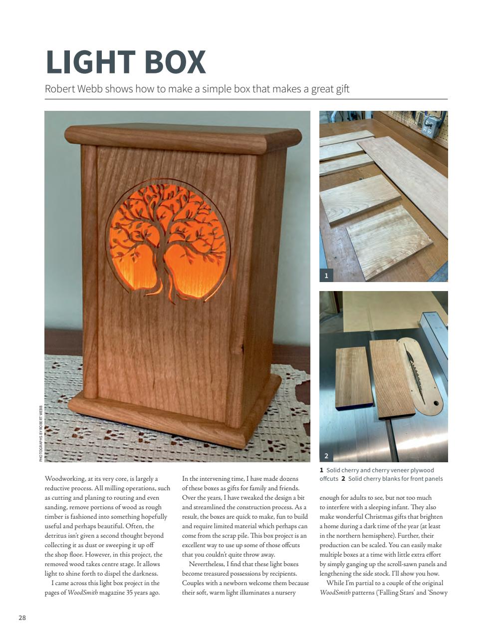 Woodworking Crafts Magazine Preview Pages