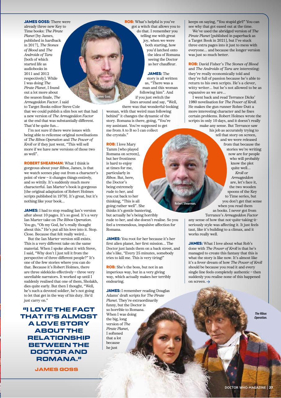 Doctor Who Magazine Preview Pages