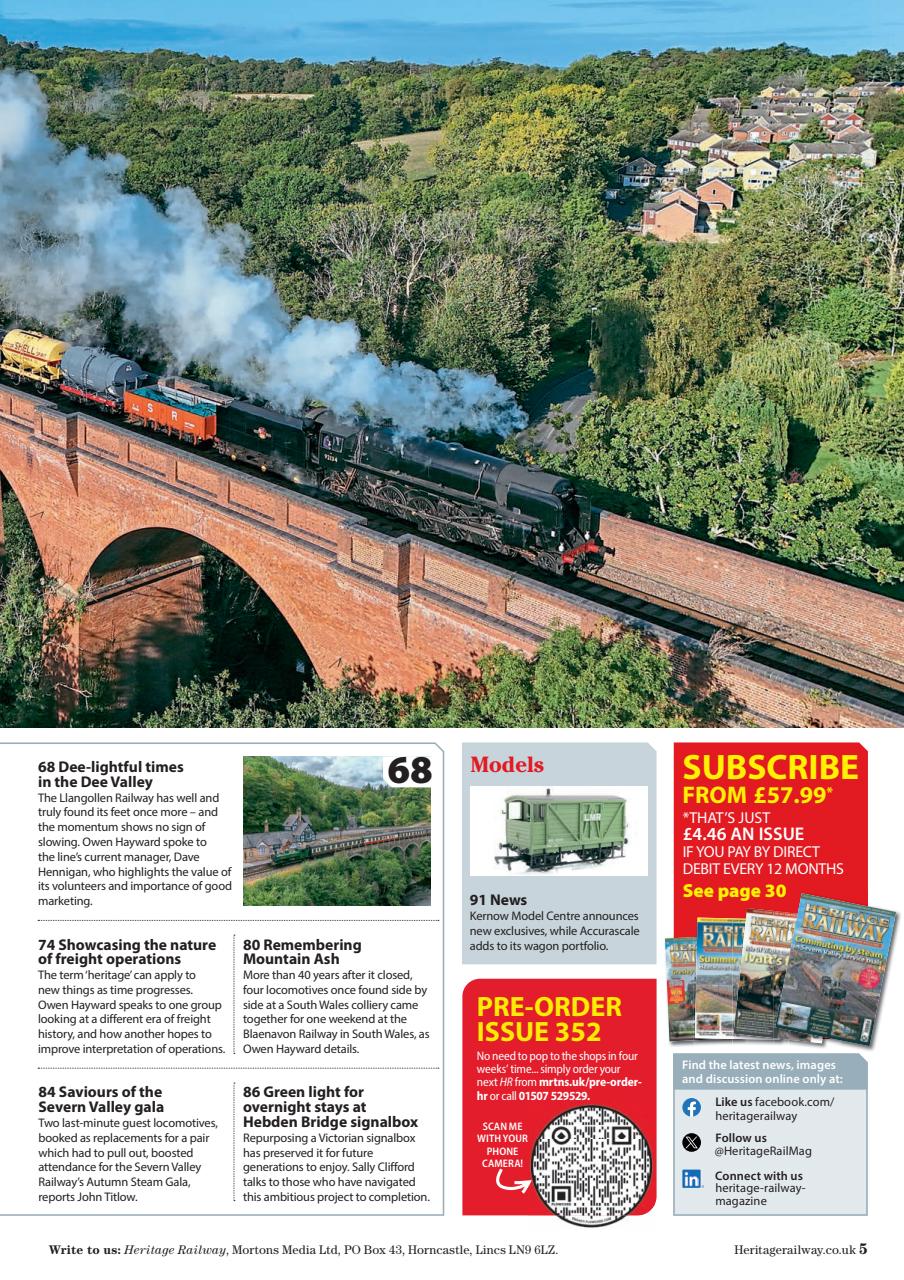 Heritage Railway Preview Pages