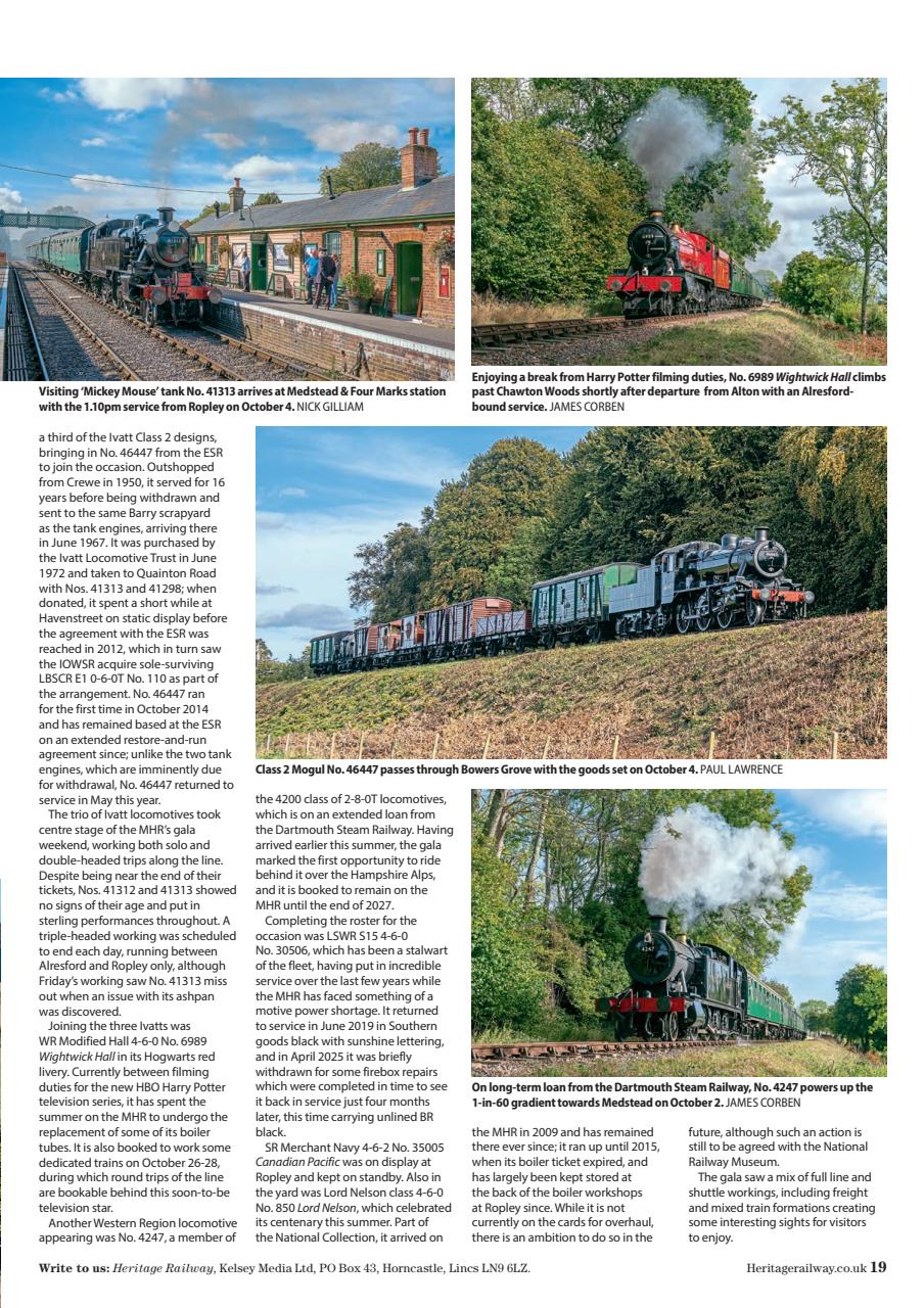 Heritage Railway Preview Pages
