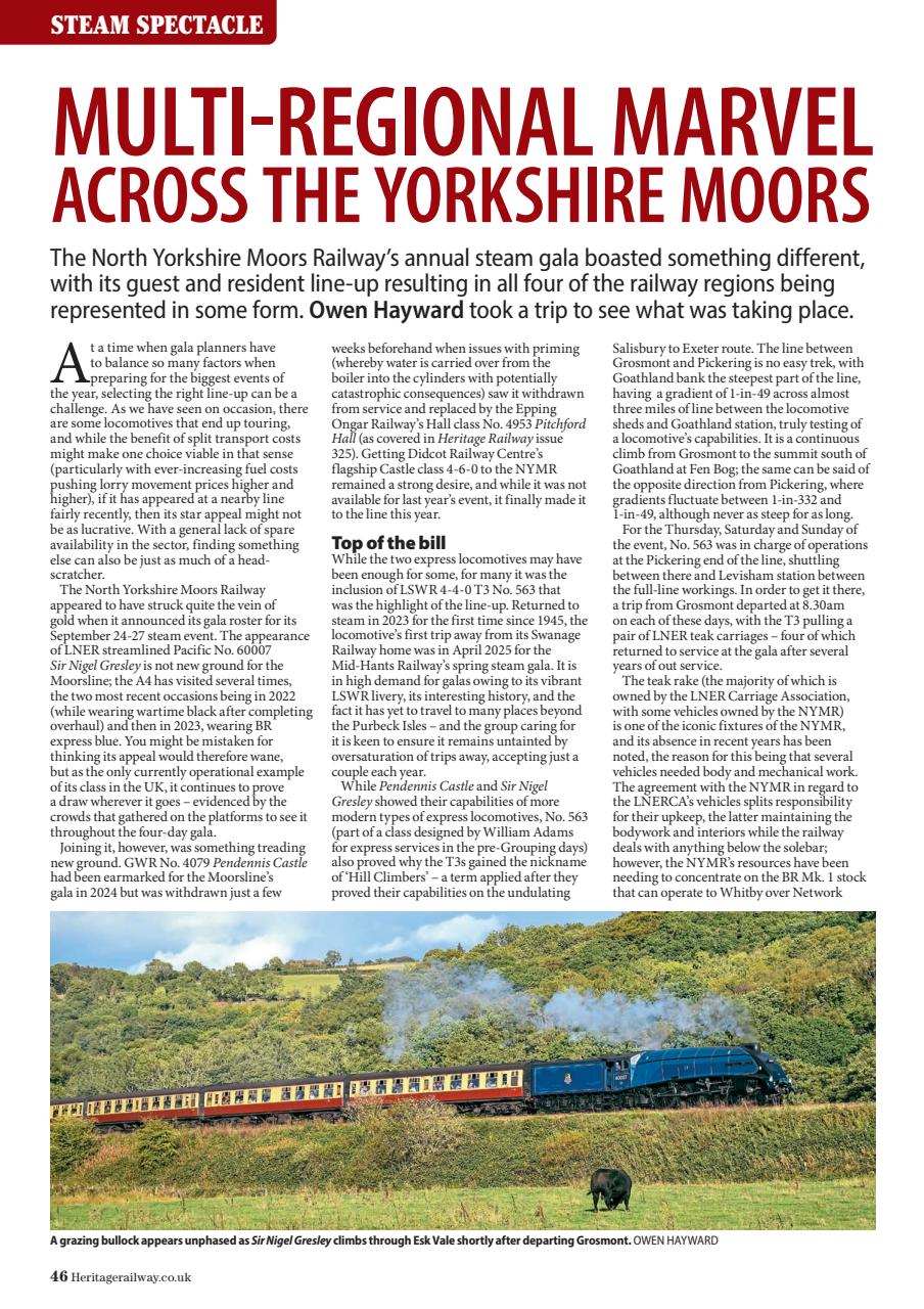 Heritage Railway Preview Pages