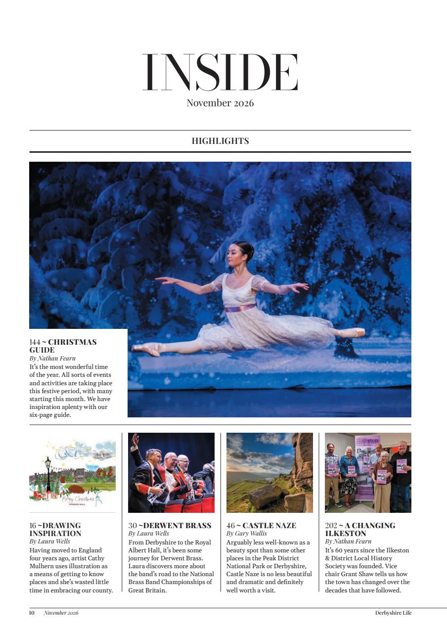 Derbyshire Life Preview Pages