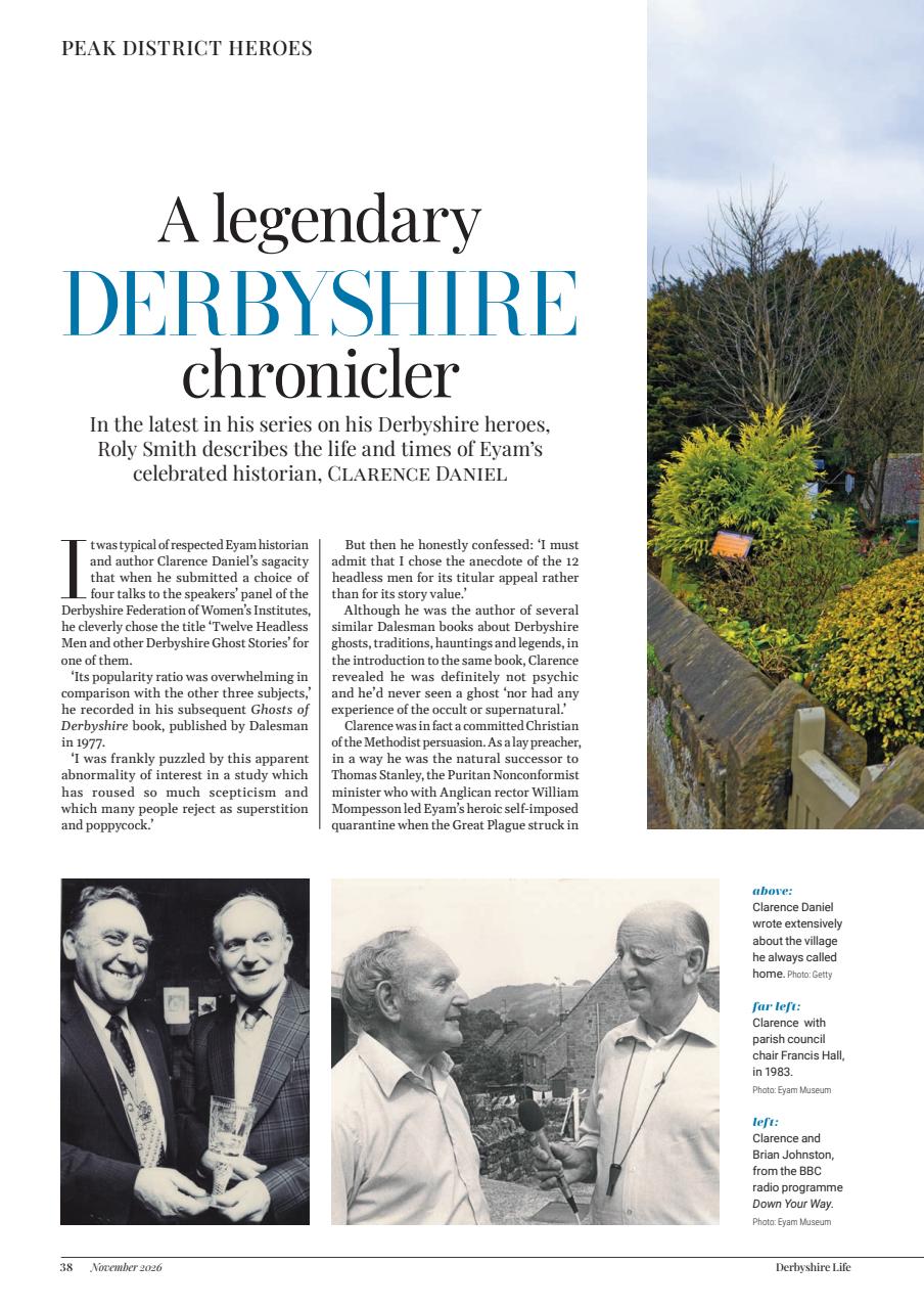 Derbyshire Life Preview Pages
