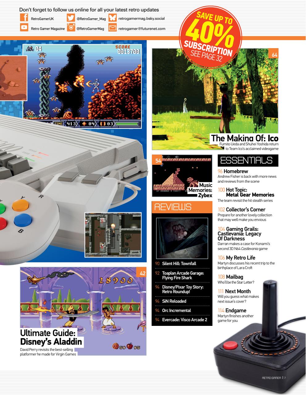 Retro Gamer Preview Pages