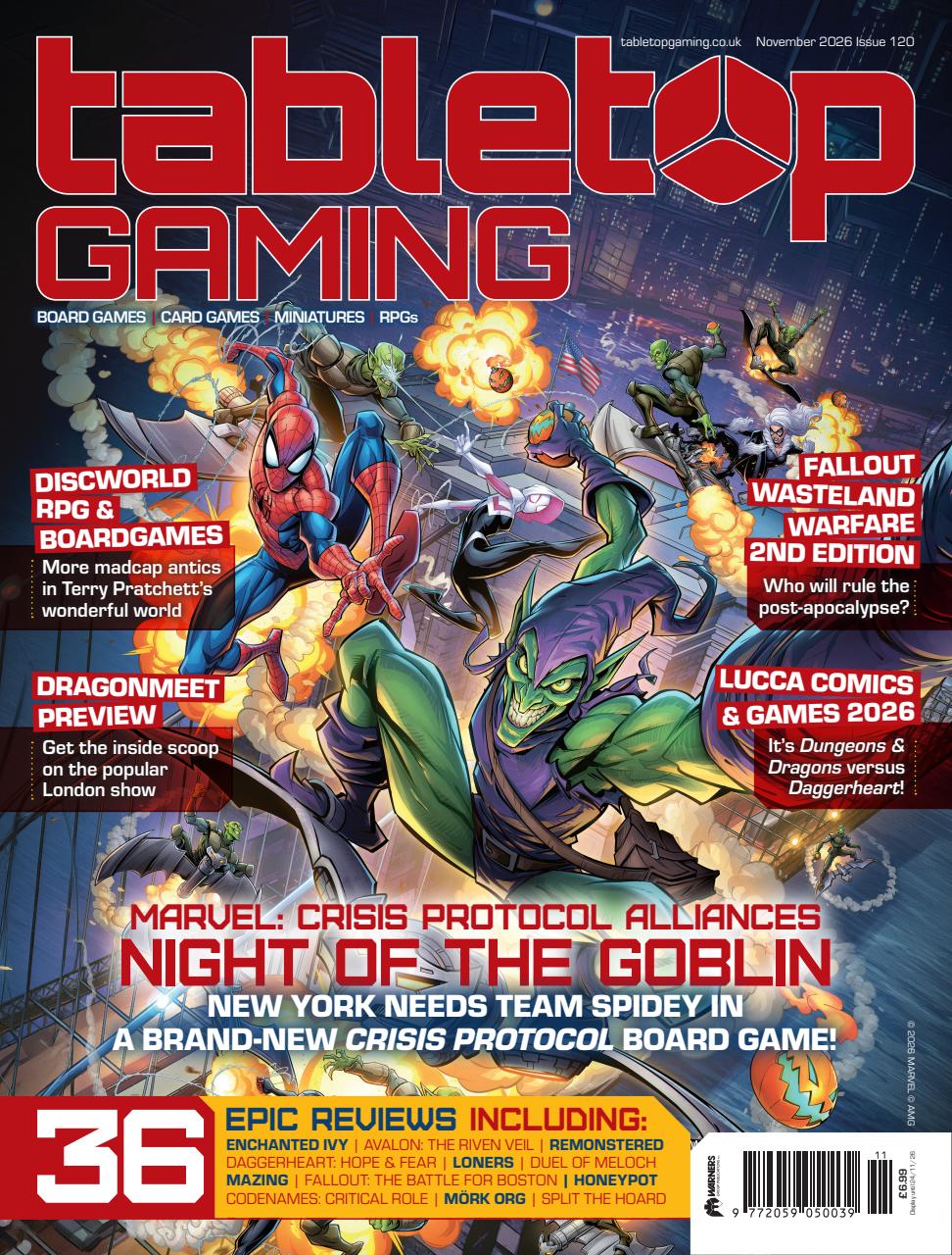 Tabletop Gaming Preview Pages
