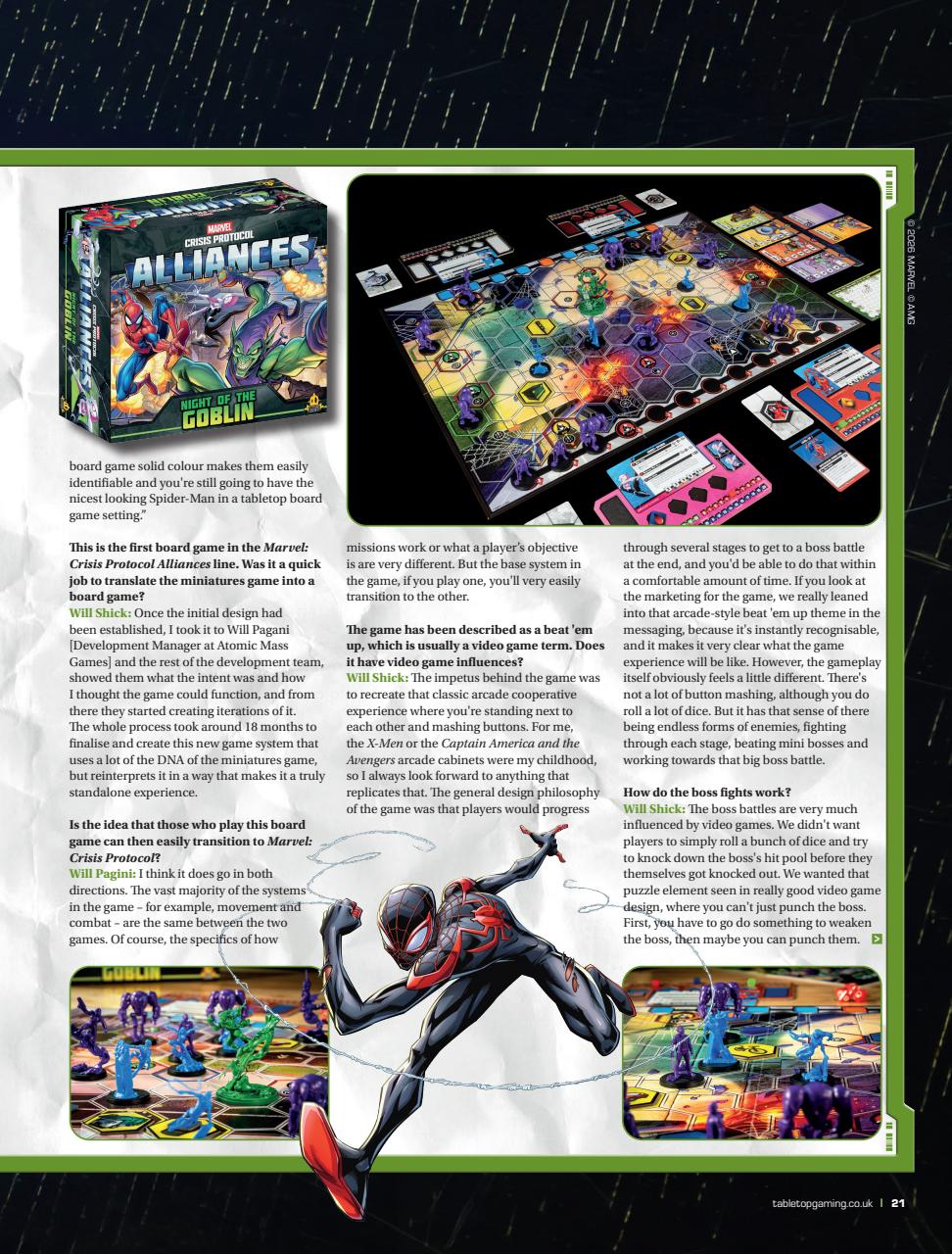Tabletop Gaming Preview Pages