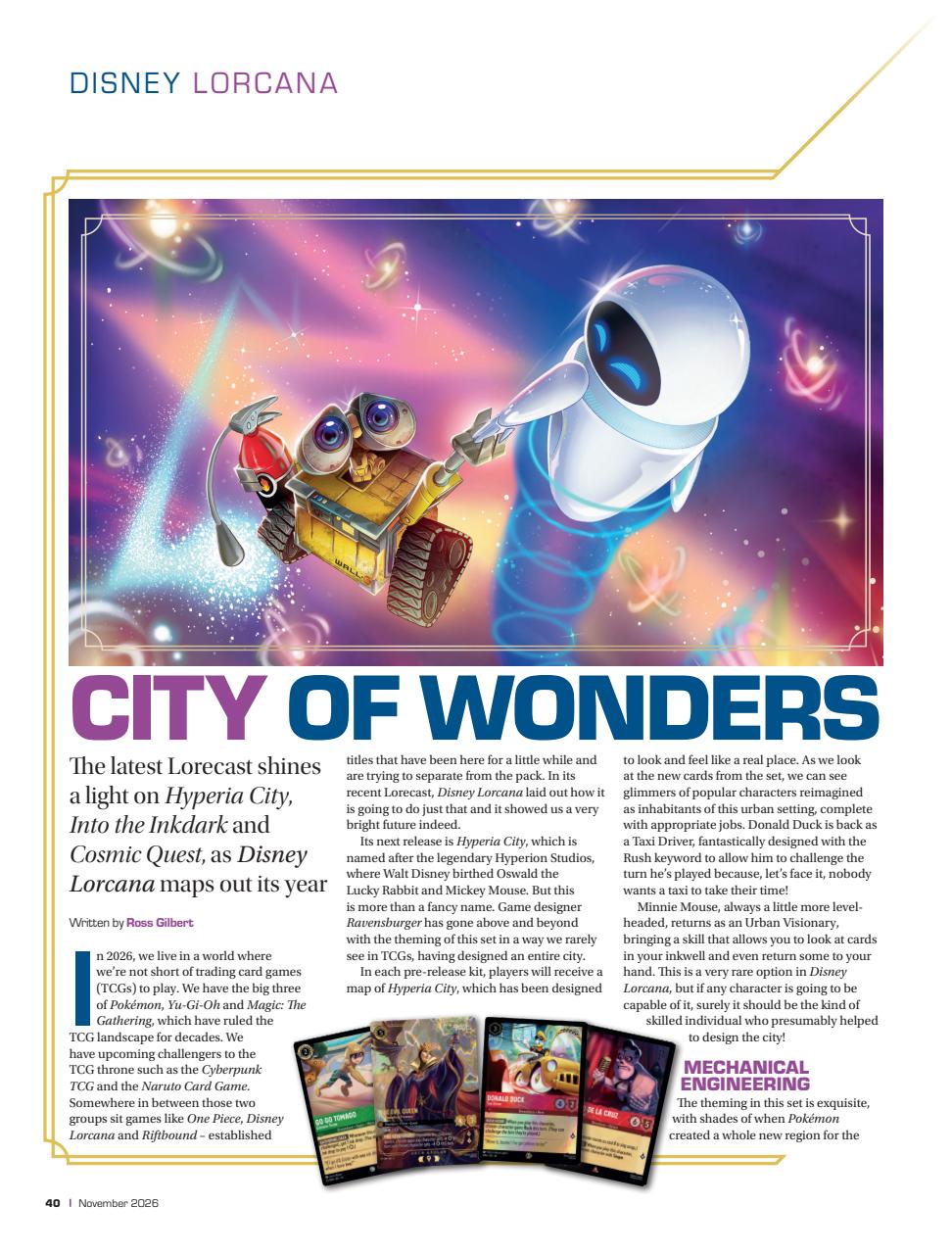 Tabletop Gaming Preview Pages