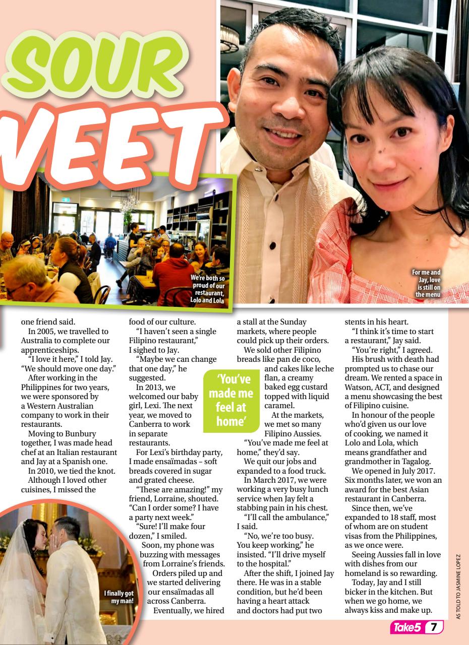 Take 5 Preview Pages