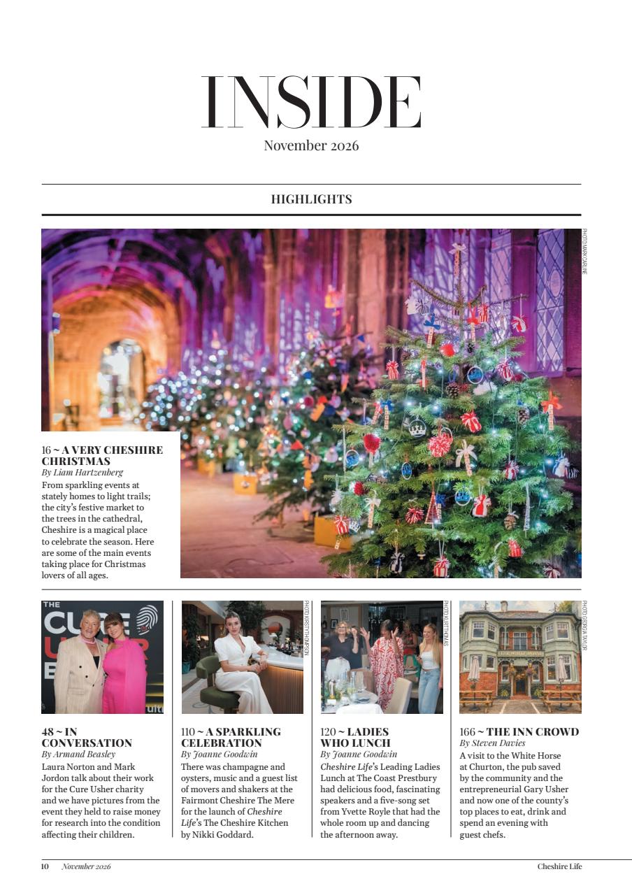 Cheshire Life Preview Pages