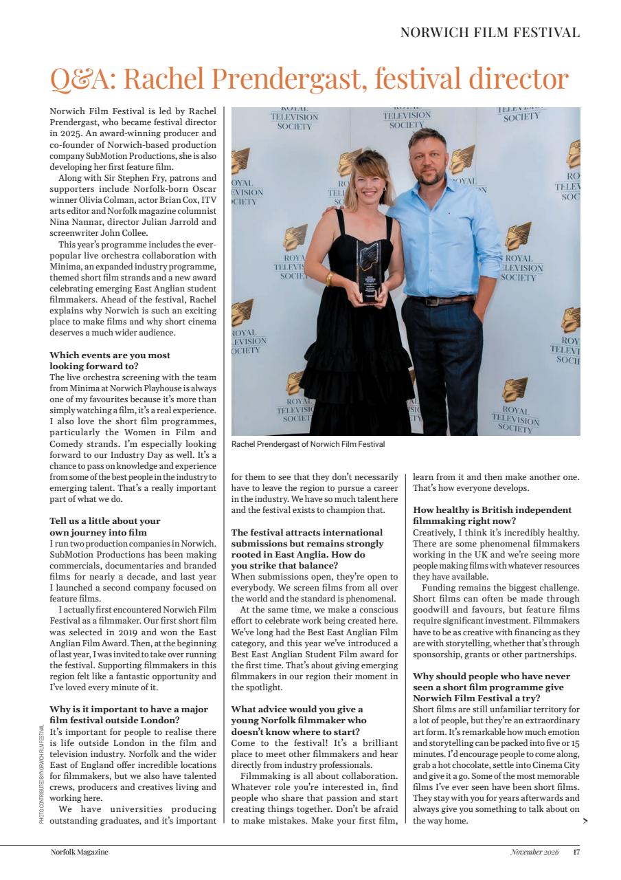 Norfolk Magazine Preview Pages