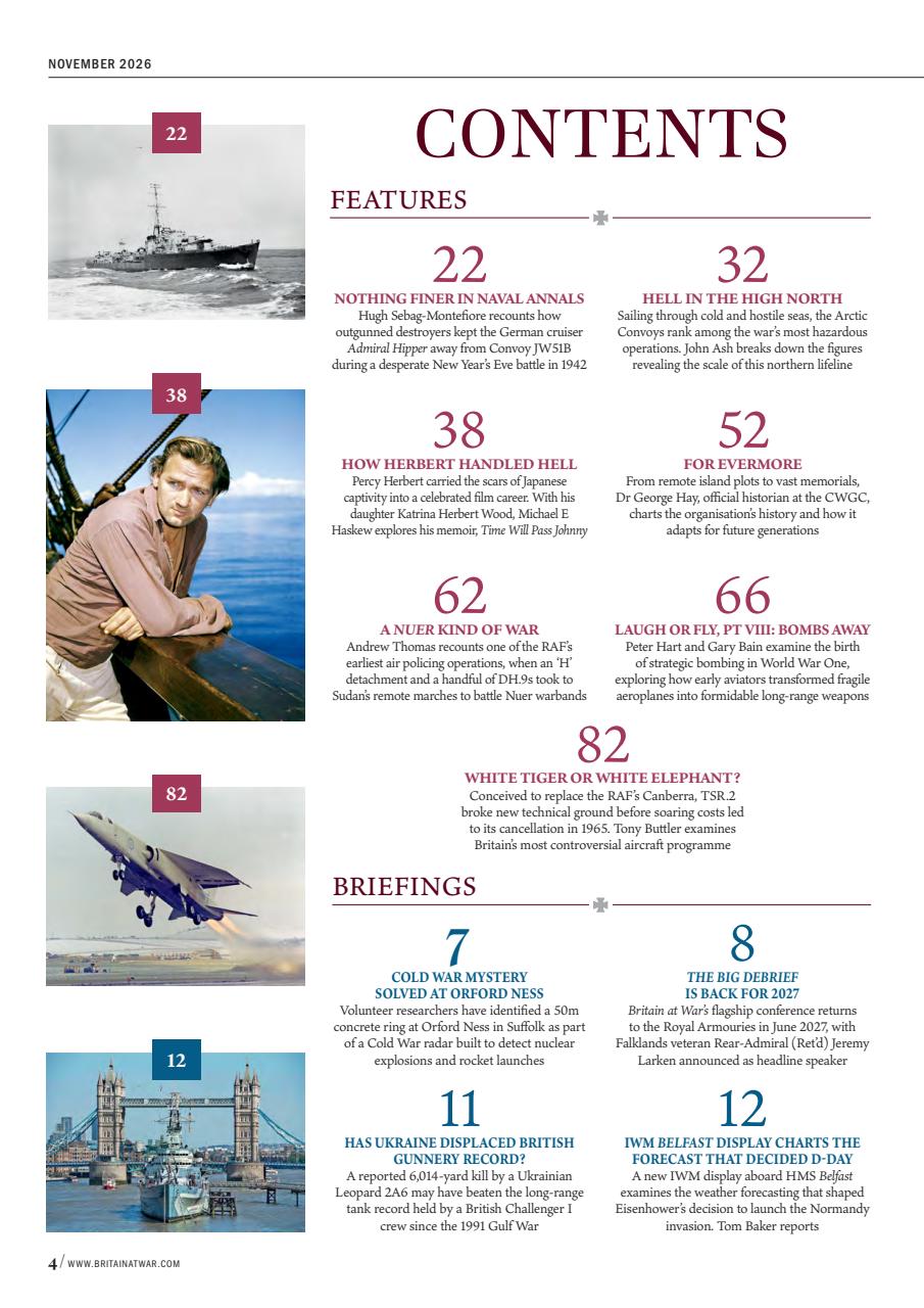 Britain at War Magazine Preview Pages