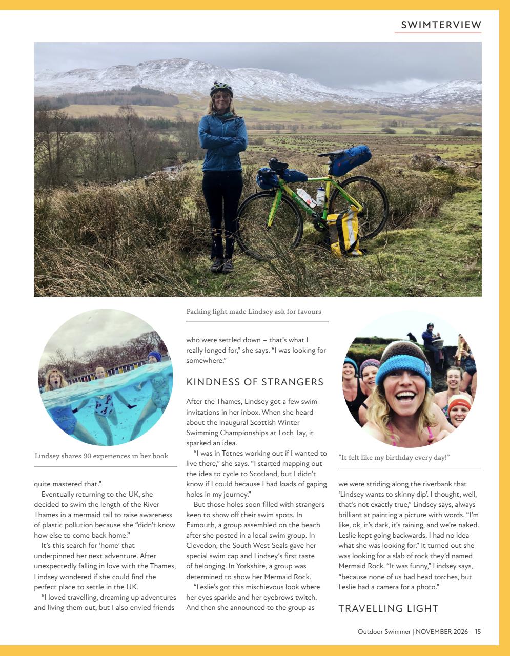 Outdoor Swimmer Preview Pages