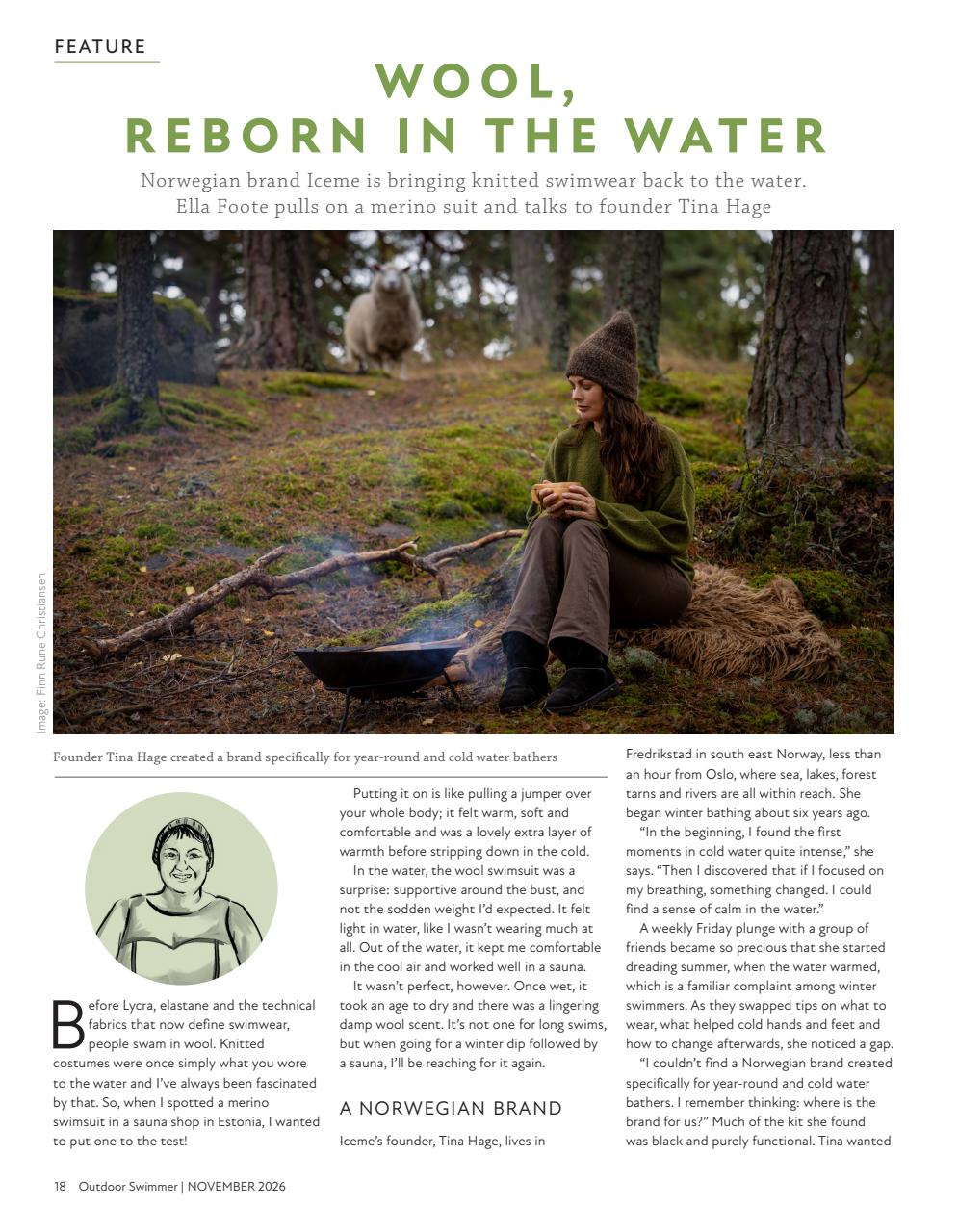Outdoor Swimmer Preview Pages