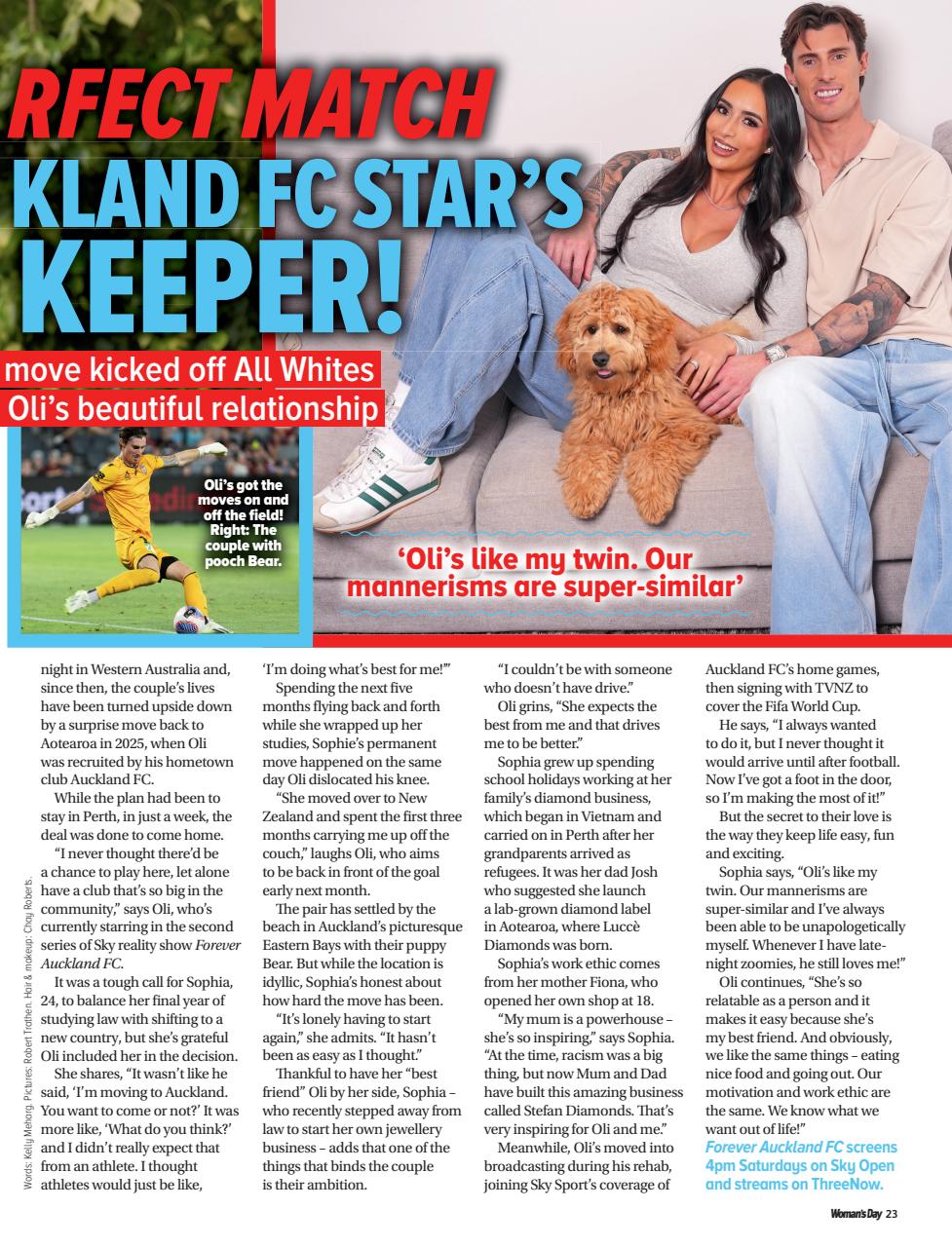 Woman's Day NZ Preview Pages