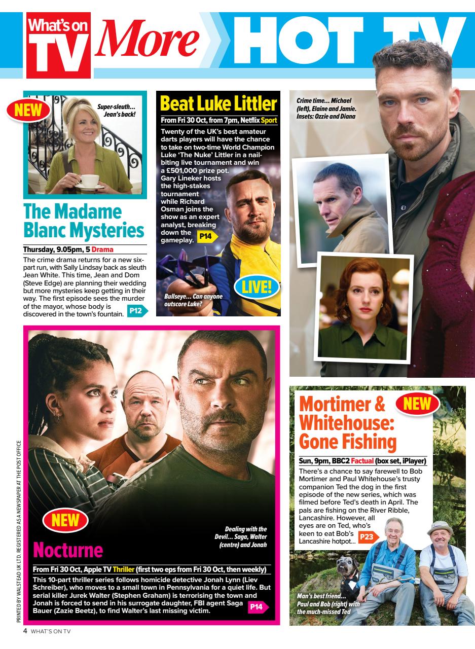What's on TV Preview Pages
