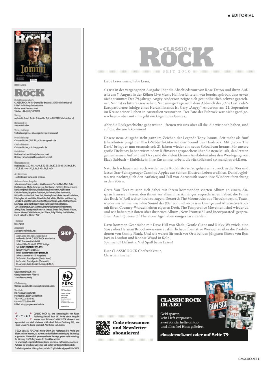 Classic Rock (DE) Preview Pages
