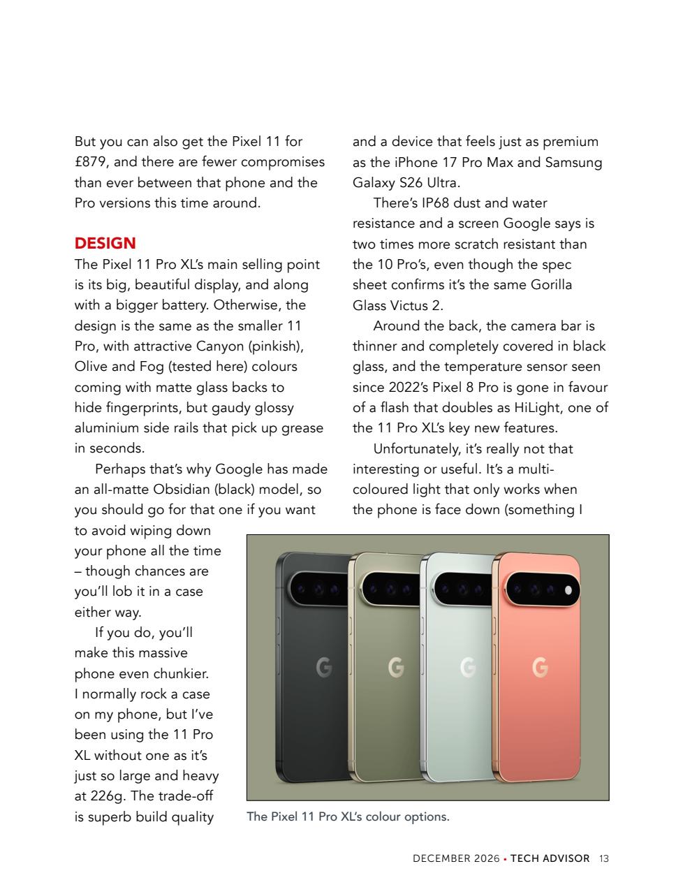 Tech Advisor Preview Pages