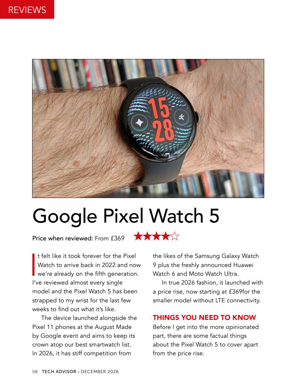 Tech Advisor Preview Pages