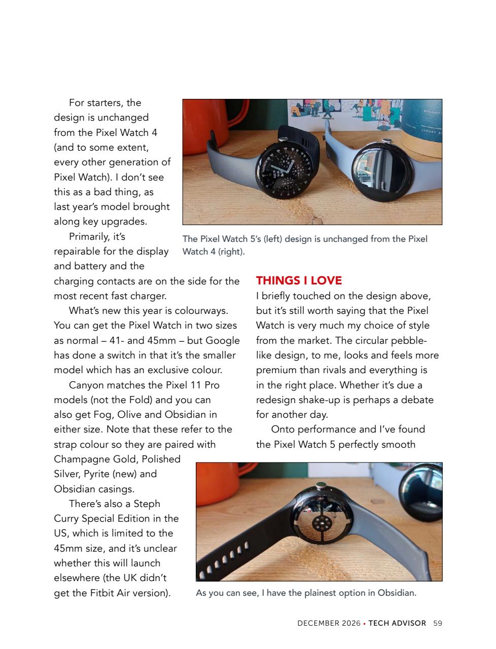 Tech Advisor Preview Pages