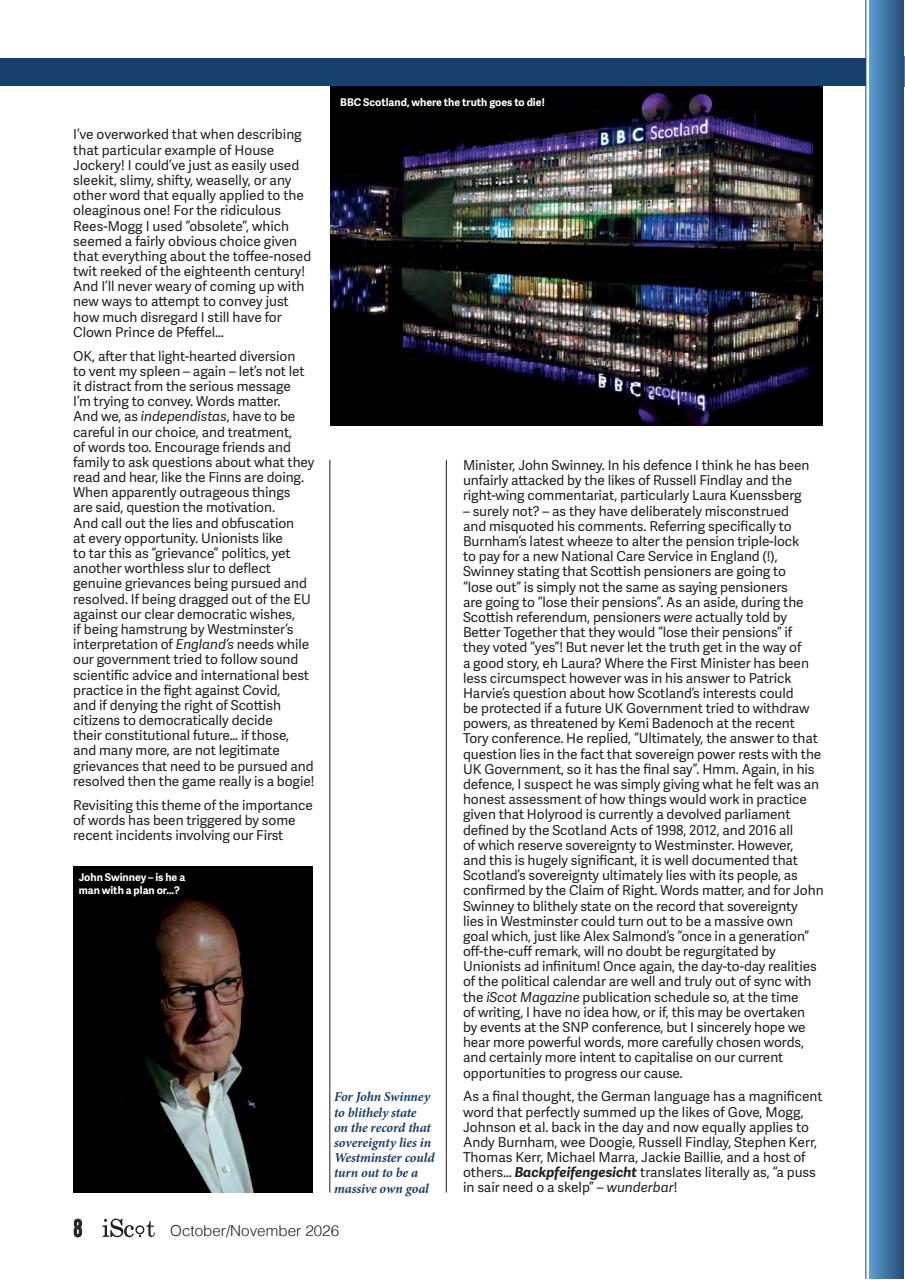 iScot Magazine Preview Pages