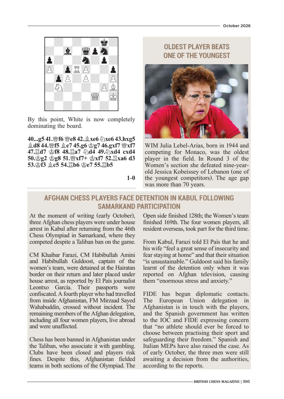 British Chess Magazine Preview Pages