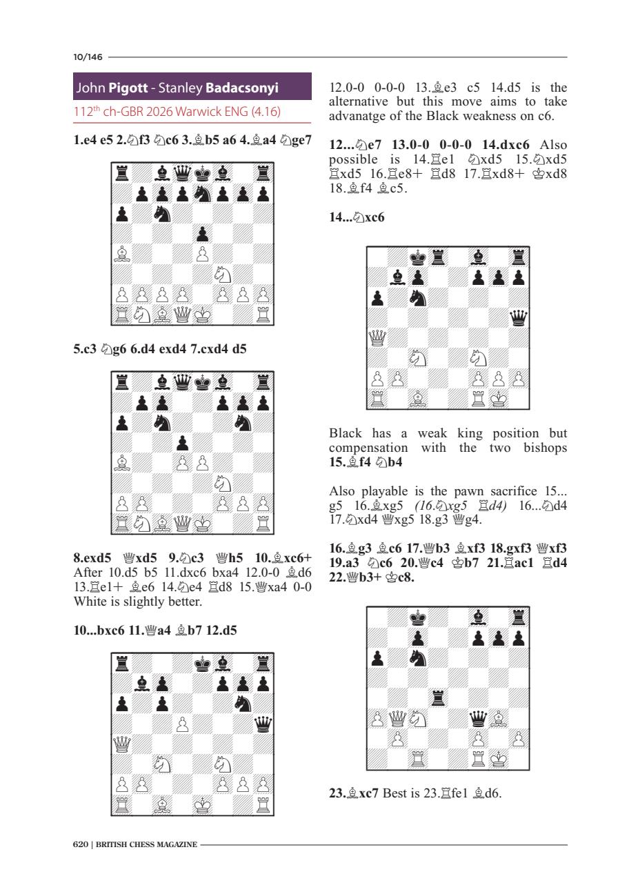 British Chess Magazine Preview Pages