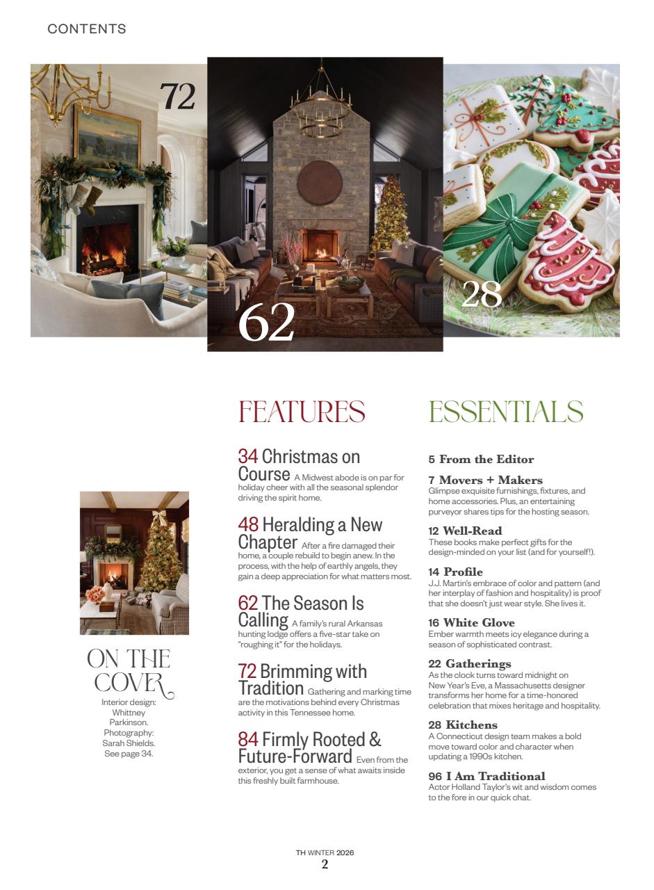 Traditional Home Preview Pages
