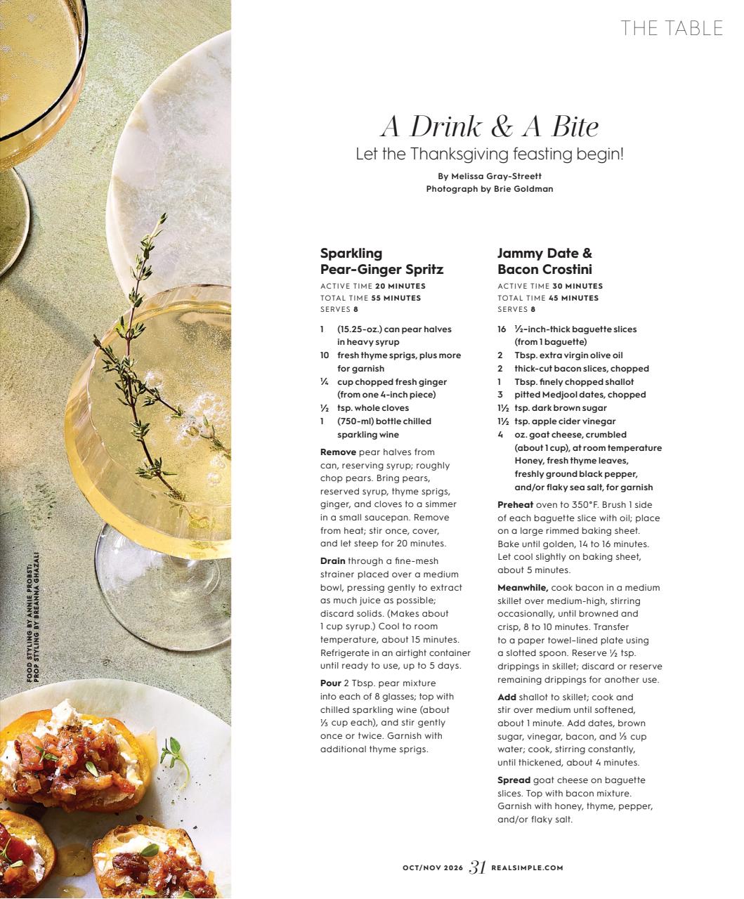 Real Simple Preview Pages