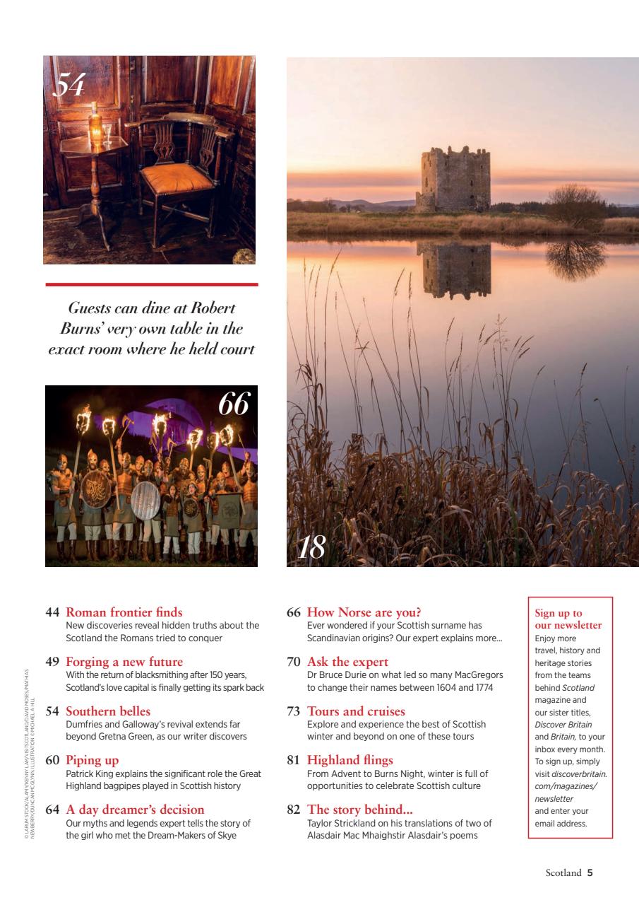 Scotland Magazine Preview Pages
