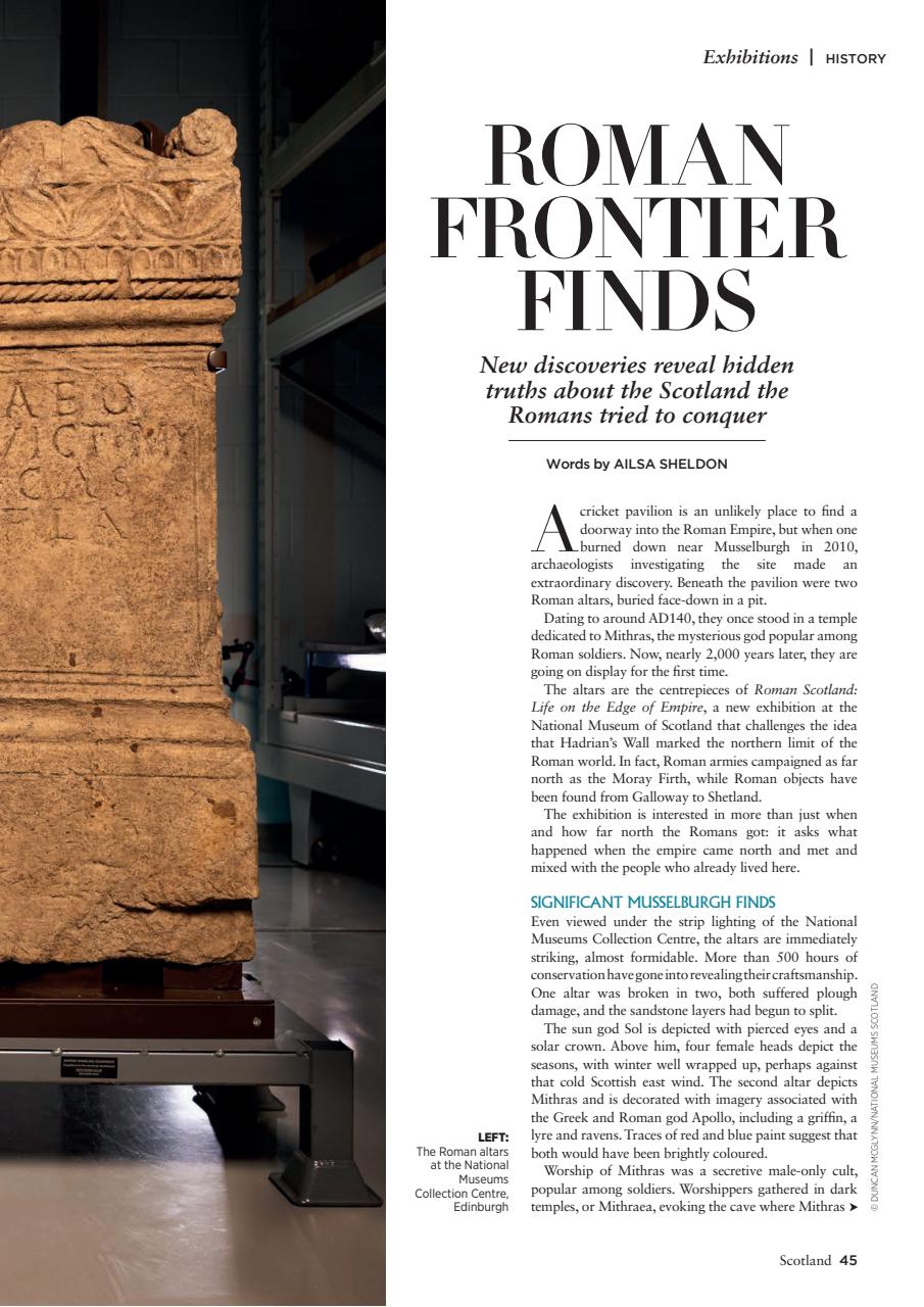 Scotland Magazine Preview Pages