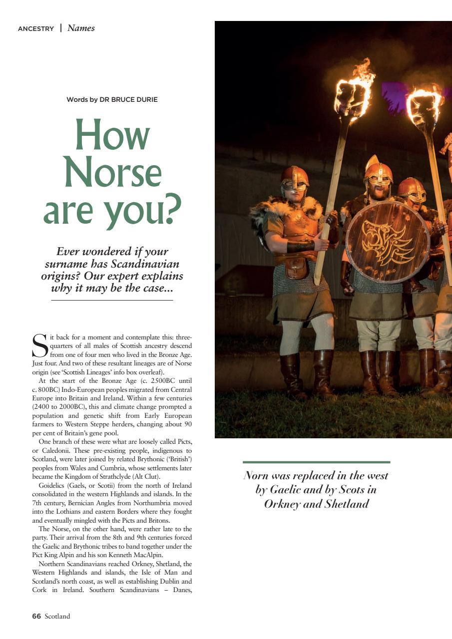Scotland Magazine Preview Pages