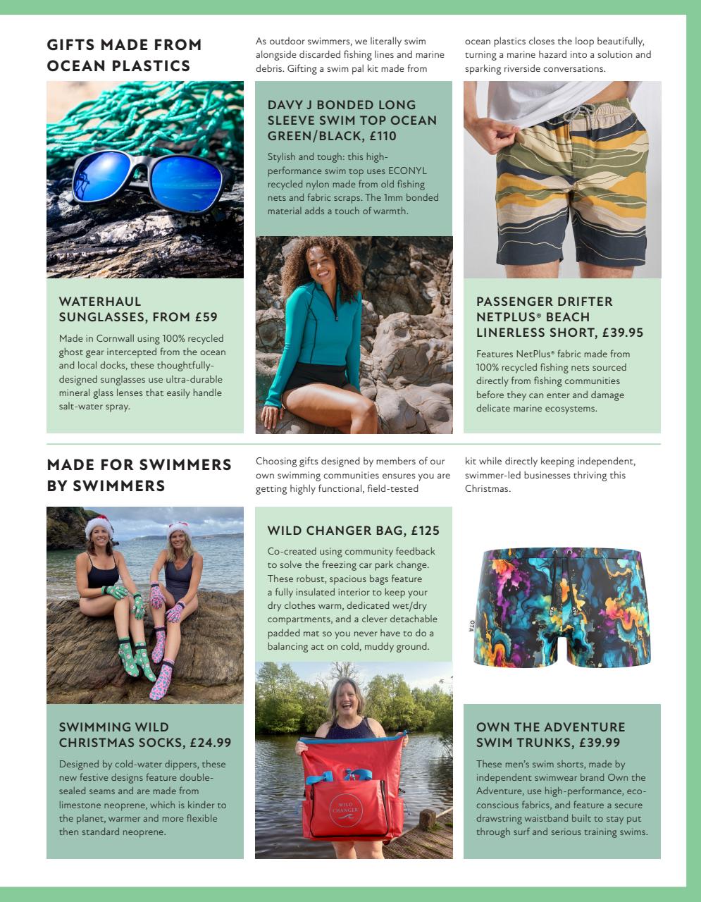 Outdoor Swimmer Preview Pages