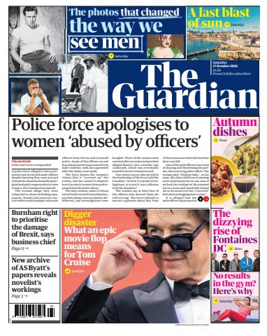 The Guardian Newspaper issue Saturday, 17 October 2026