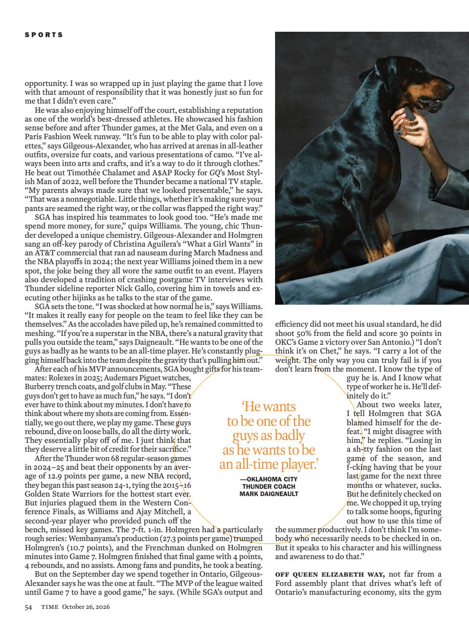 TIME Magazine Europe Preview Pages