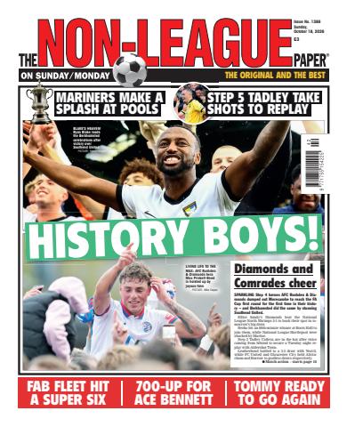 The Non-League Football Paper issue 18-Oct-2026