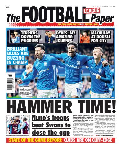 The Football League Paper issue 18th October 2026