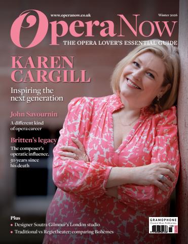 Opera Now issue Winter 2026